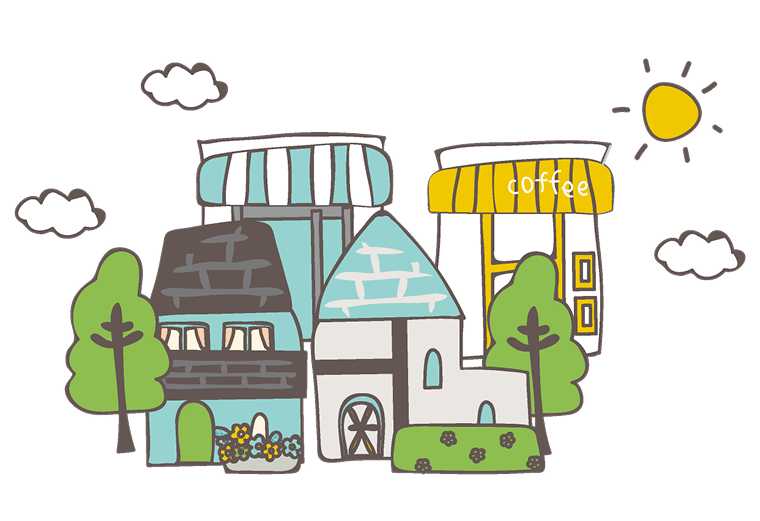 パソコンとスマホのイラスト